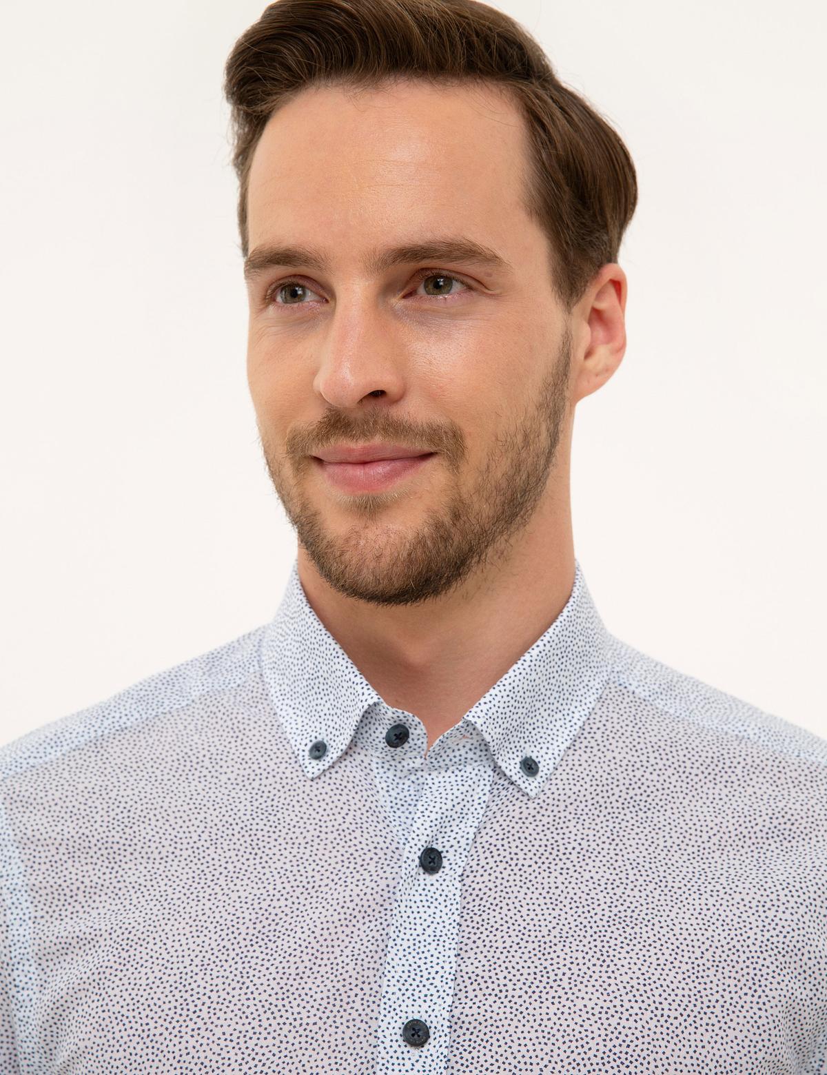 Lacivert Slim Fit Gömlek - 50227230002