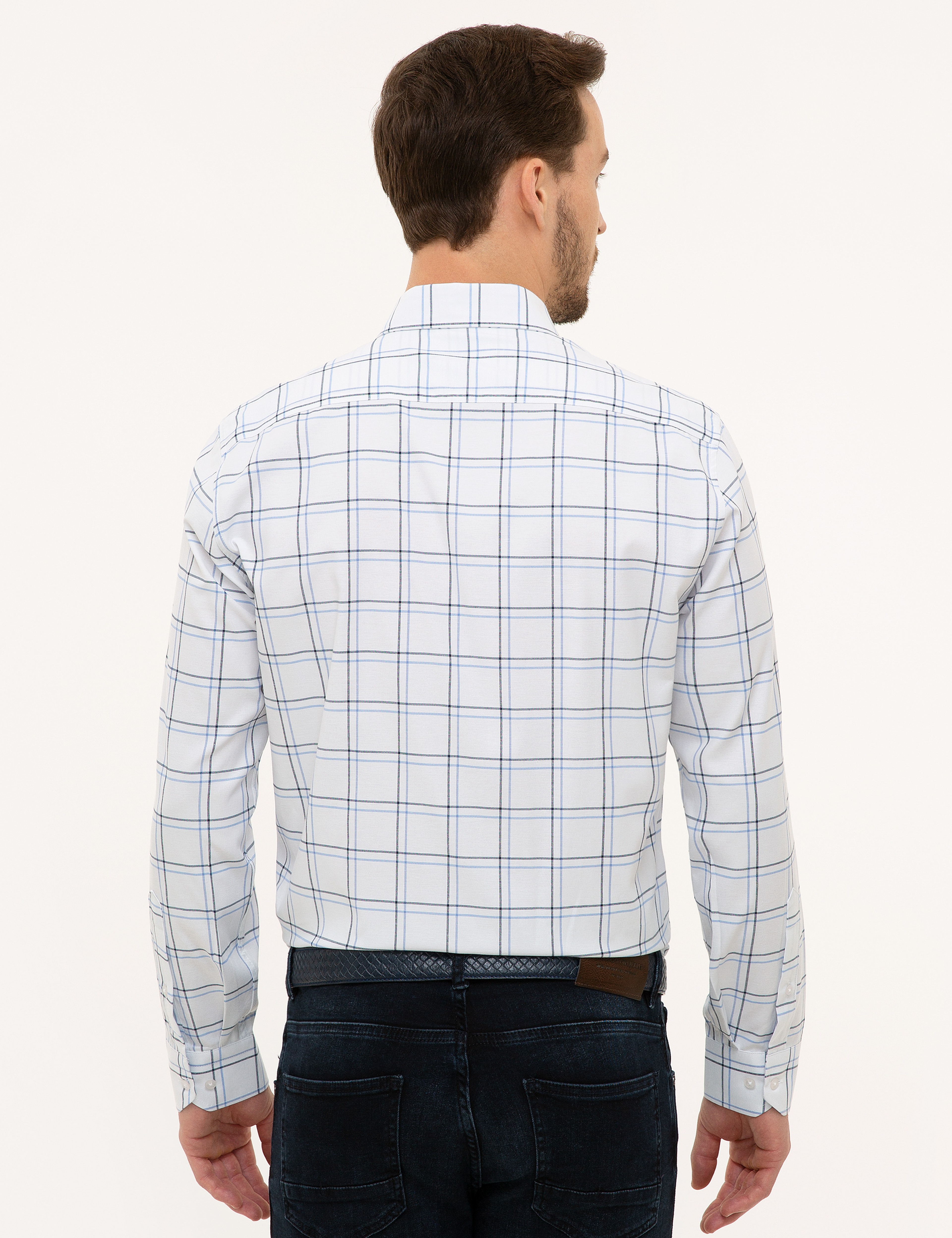 Açık Mavi Regular Fit Gömlek - Image 3