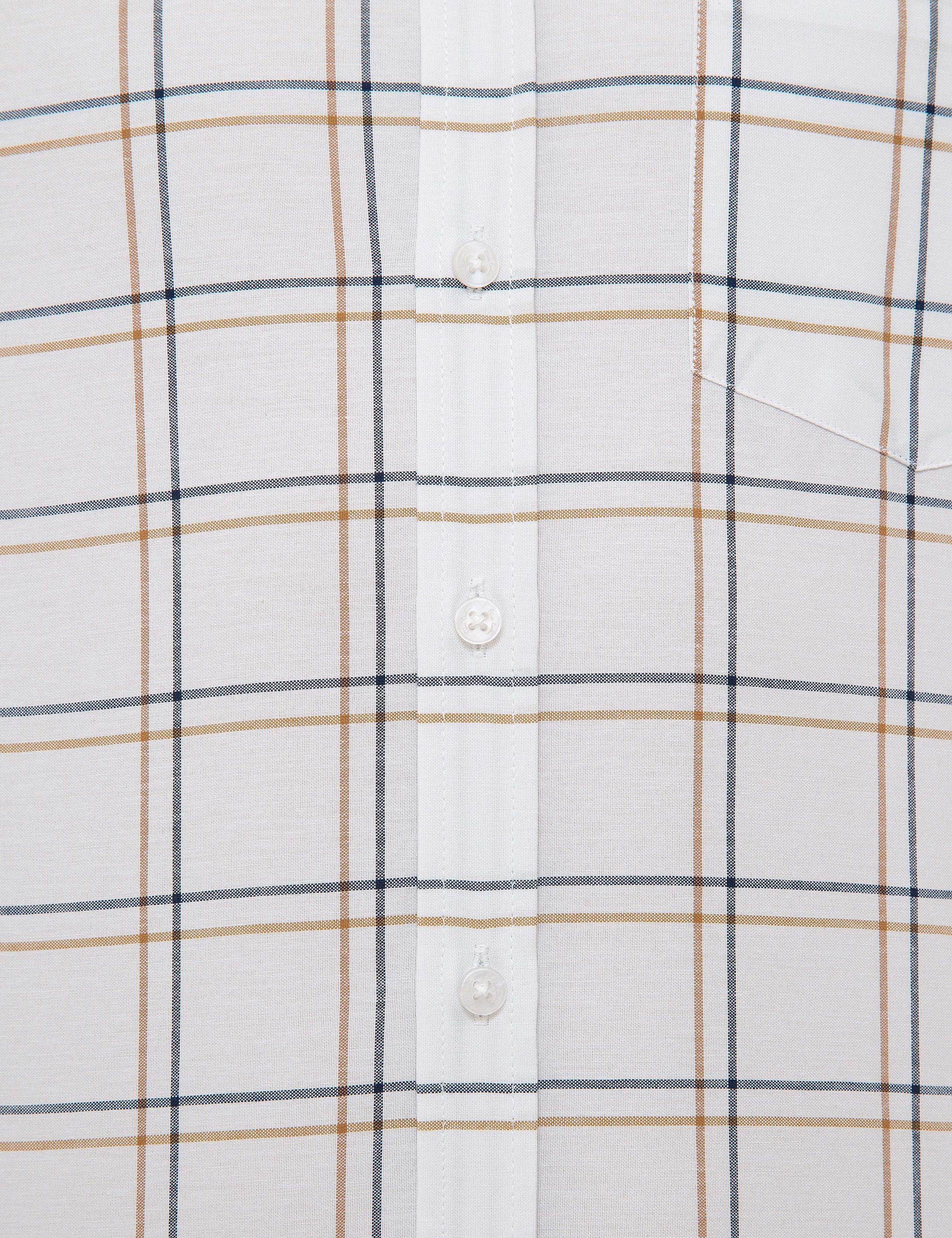 Kahverengi Regular Fit Uzun Kollu Gömlek