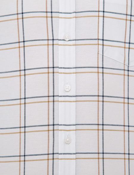 Kahverengi Regular Fit Uzun Kollu Gömlek - 50227233017