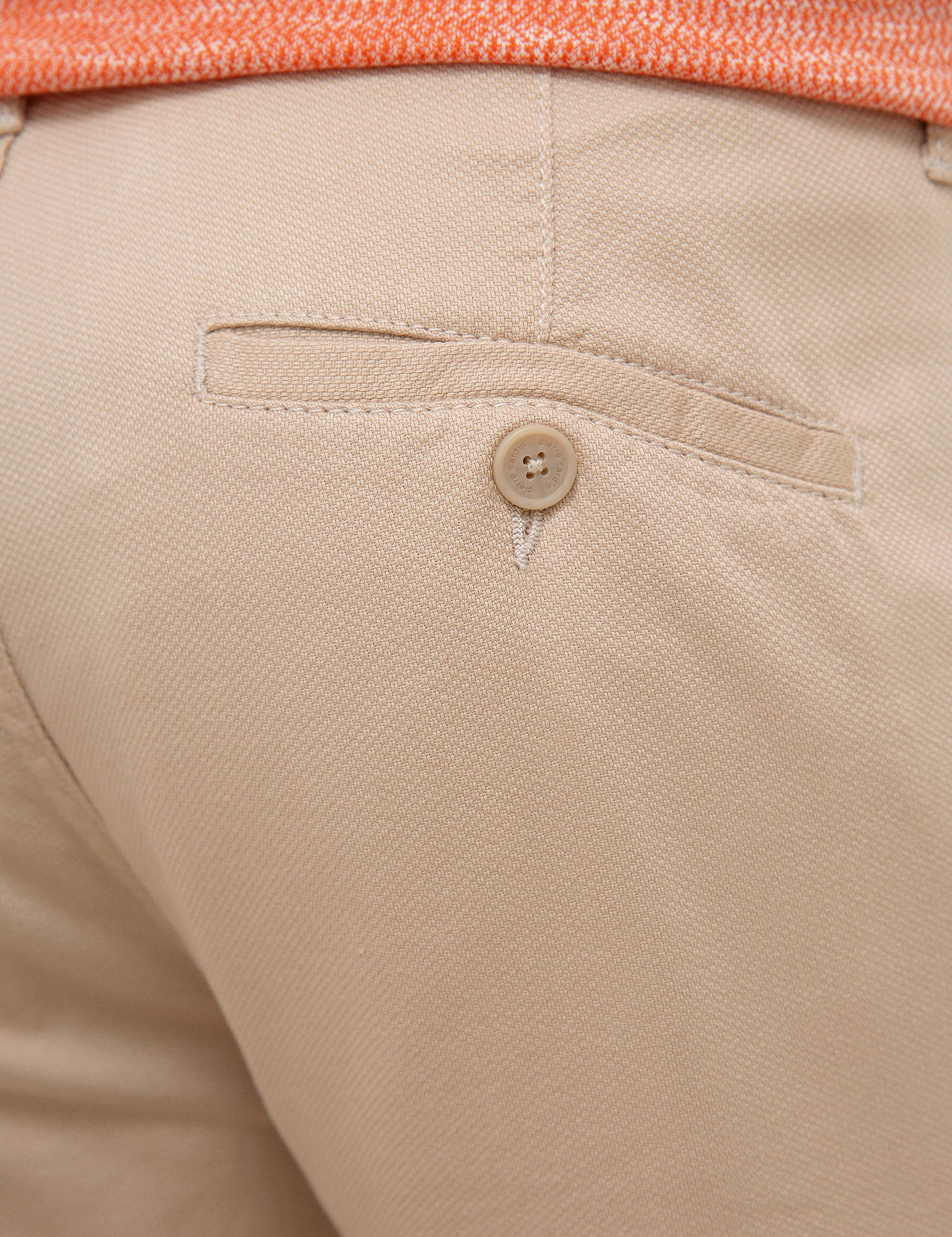 Bej Standart Fit Bermuda Şort