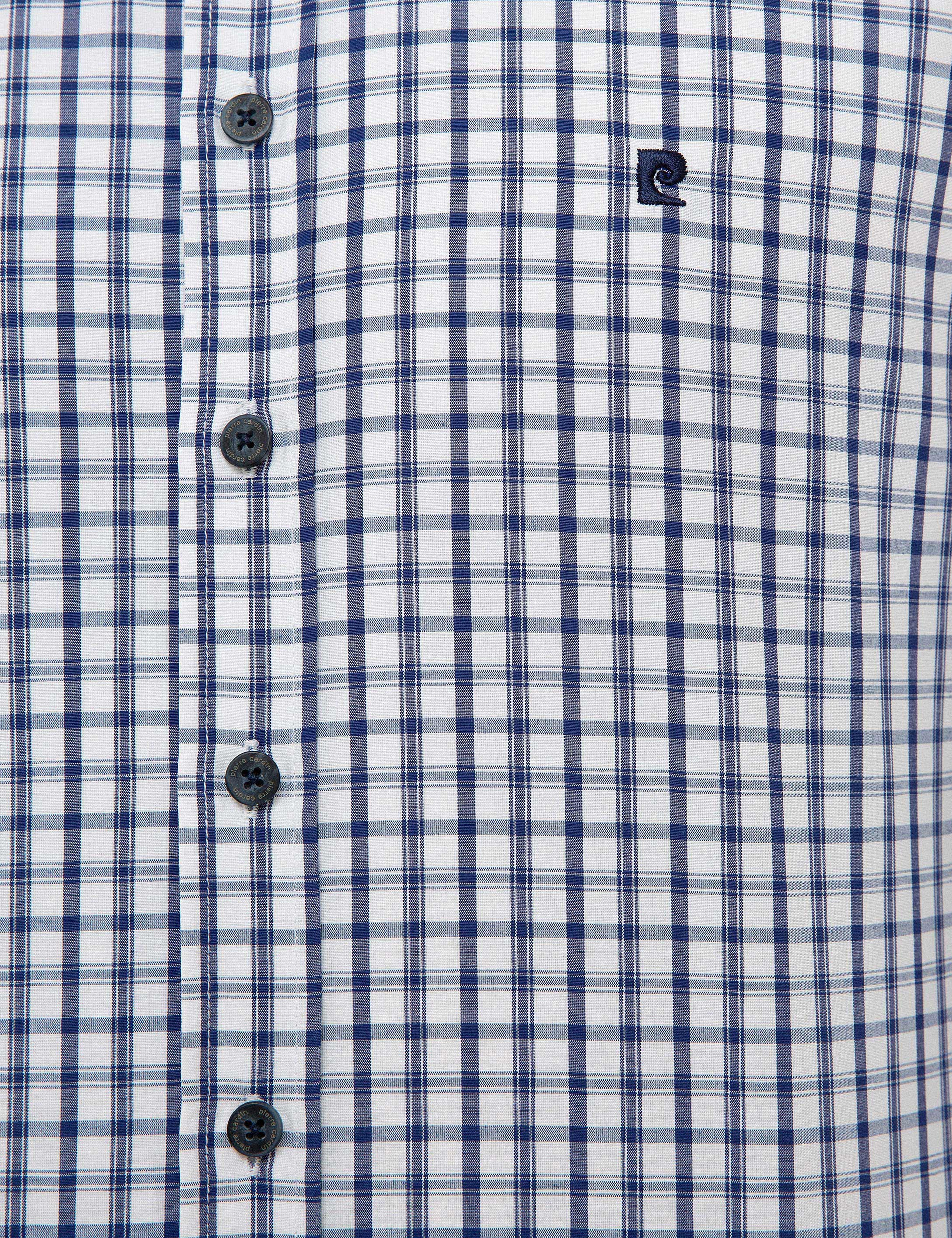 Lacivert Slim Fit Gömlek - Image 5