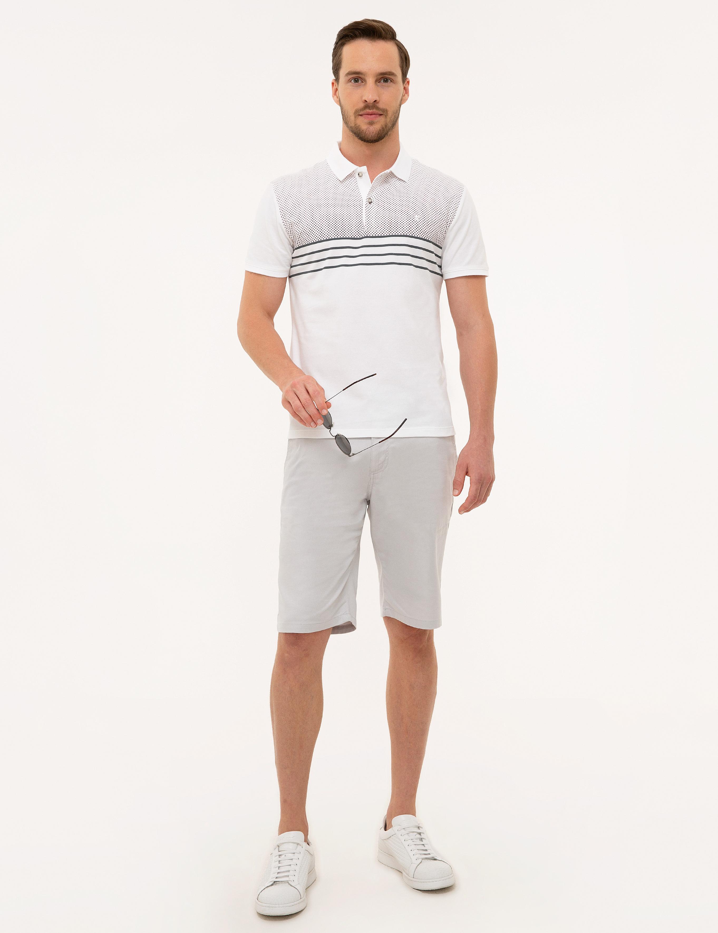 Taş Standart Fit Bermuda Şort