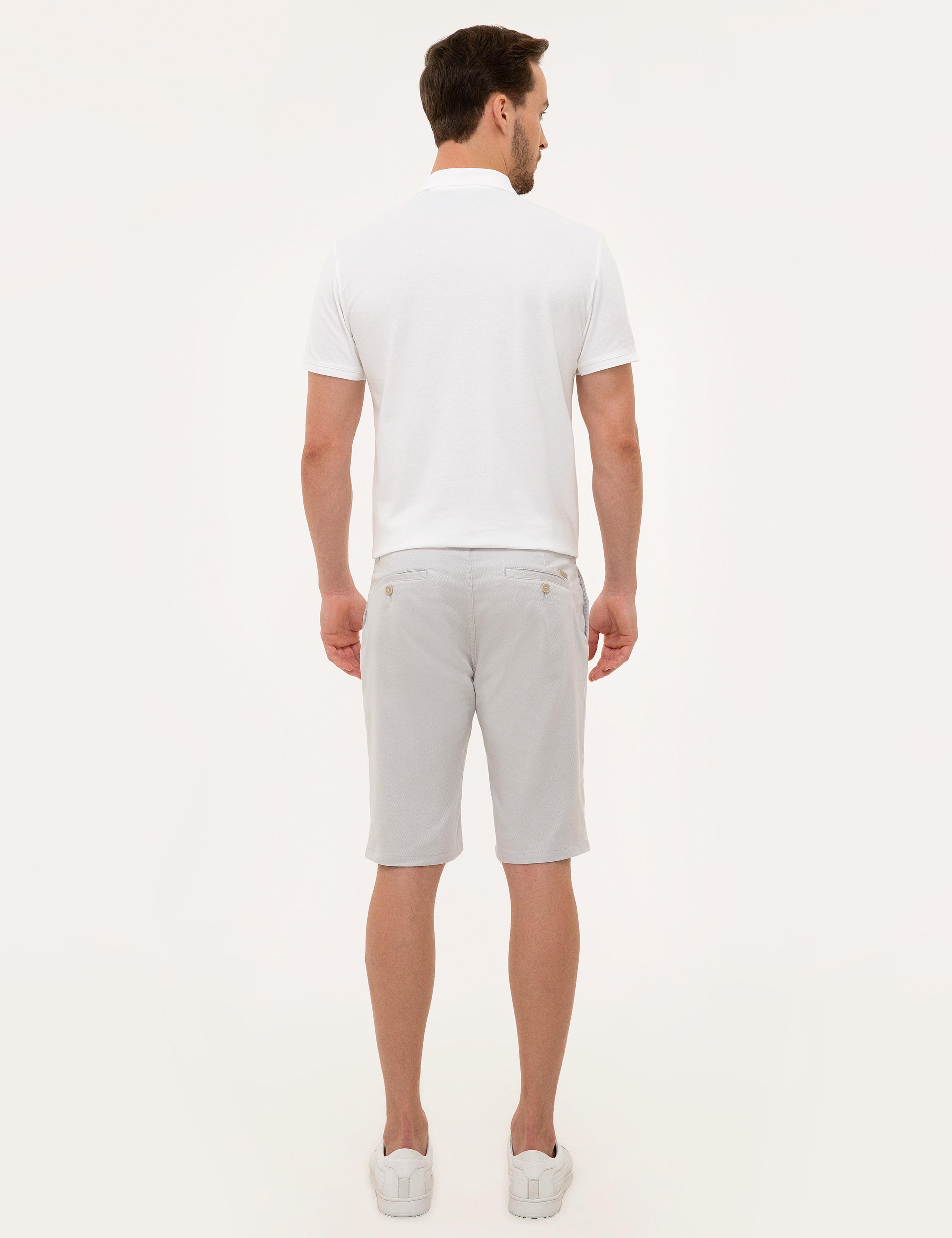 Taş Standart Fit Bermuda Şort