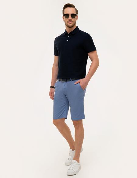 Mavi Standart Fit Bermuda Şort - 50227590023