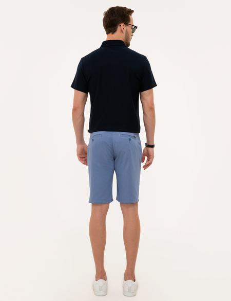 Mavi Standart Fit Bermuda Şort - 50227590023