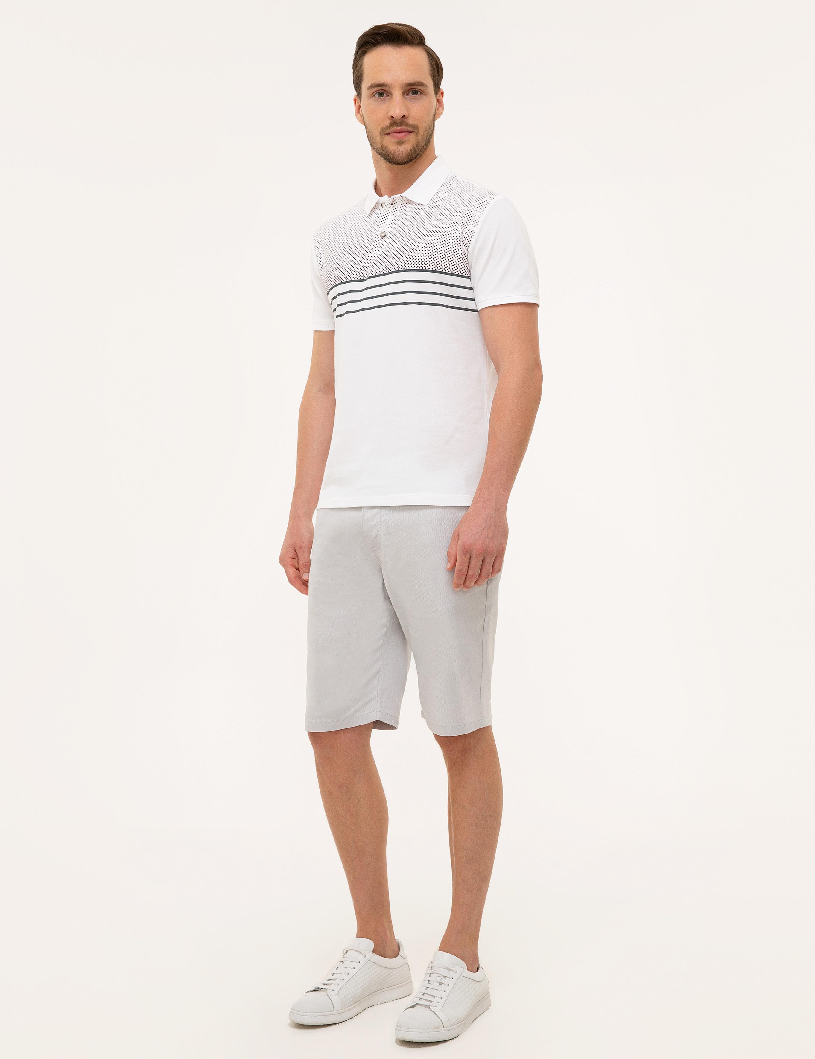 Taş Standart Fit Bermuda Şort