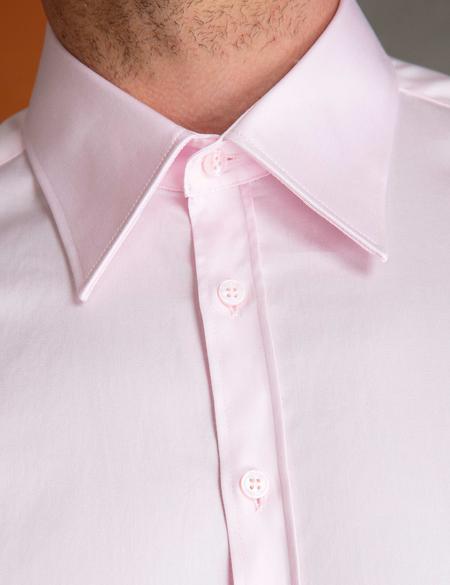 Pembe Slim Fit Gömlek - 50199436055