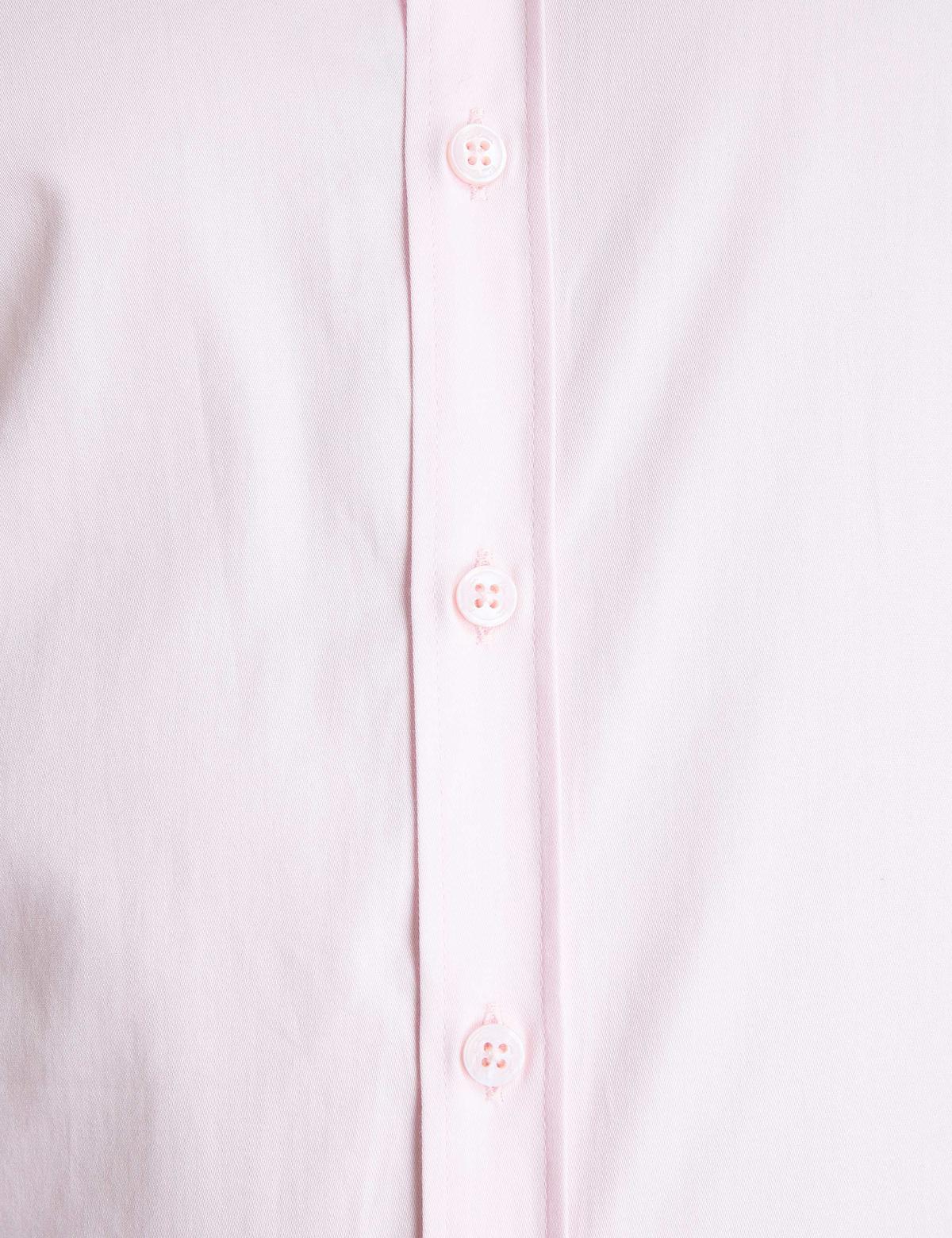 Pembe Slim Fit Gömlek - 50199436055