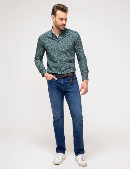 Yeşil Slim Fit Gömlek - 50202431018