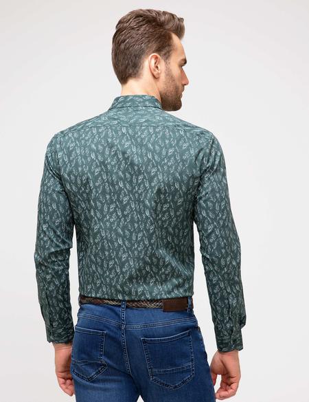 Yeşil Slim Fit Gömlek - 50202431018