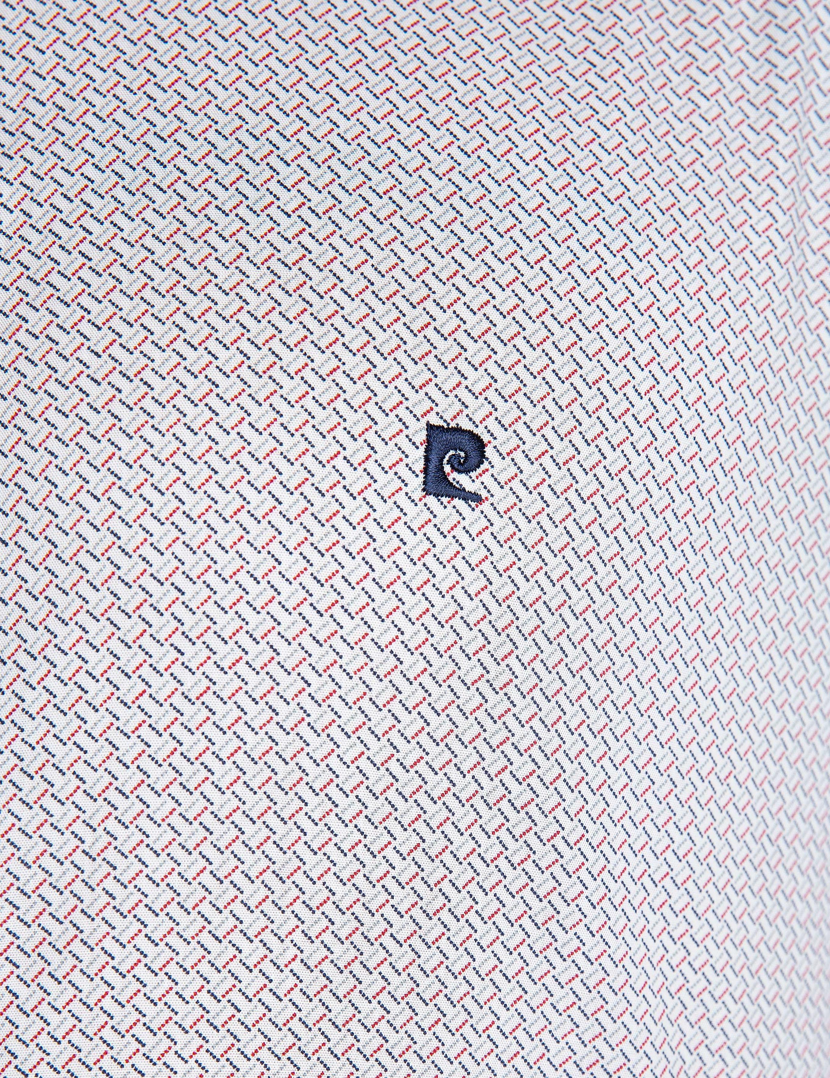 Kırmızı Slim Fit Uzun Kollu Gömlek