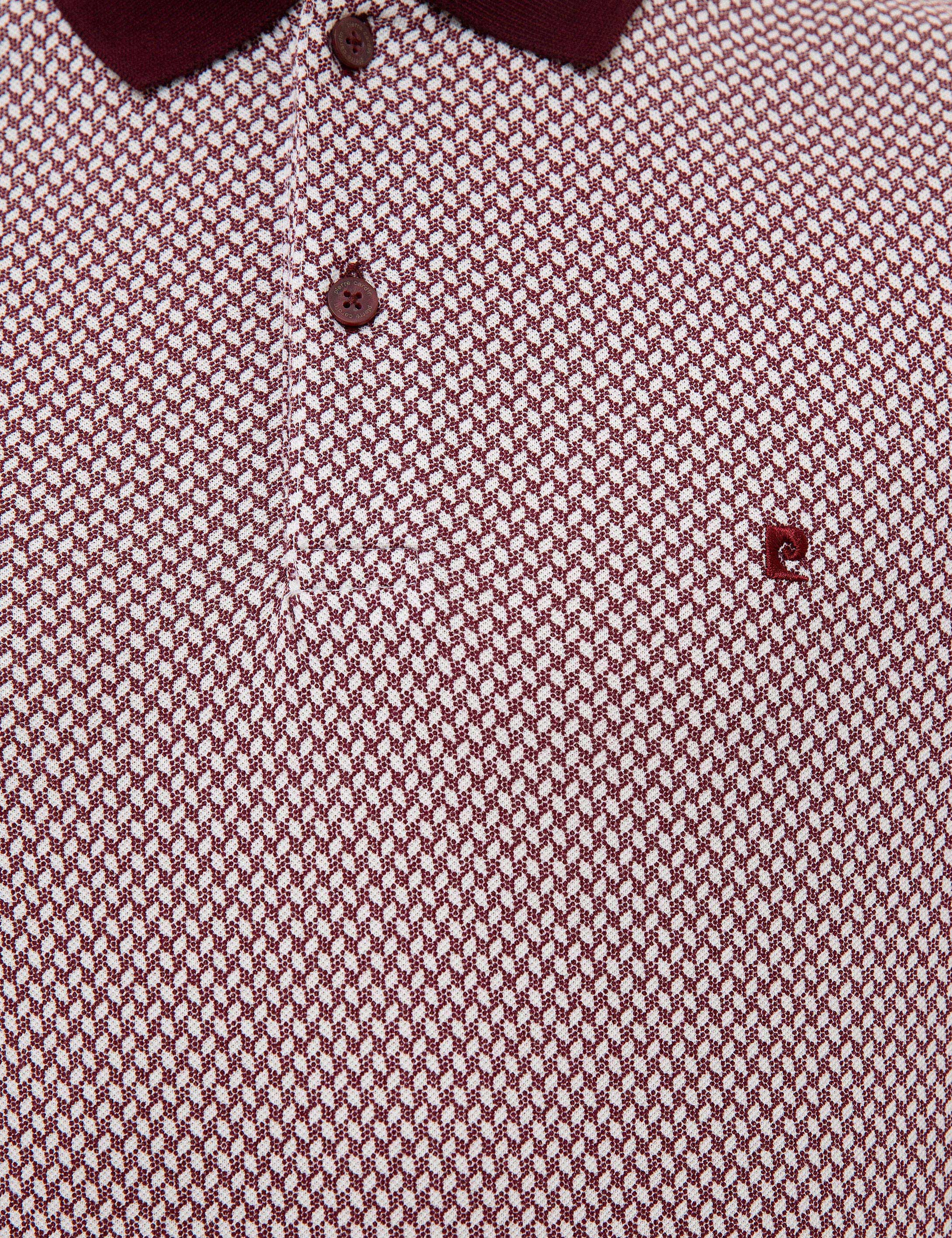 Bordo Slim Fit Polo Yaka T-Shirt - Image 5
