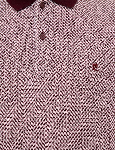 Bordo Slim Fit Polo Yaka T-Shirt - 50226637010