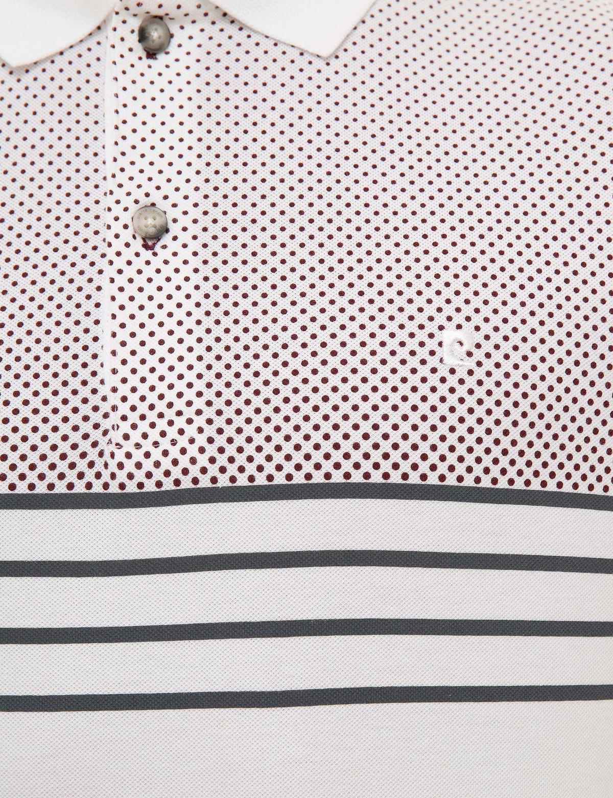 Beyaz Slim Fit Polo Yaka T-Shirt - 50226912003