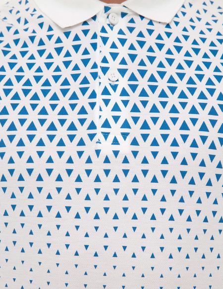 Beyaz Slim Fit Polo Yaka T-Shirt - 50226838005