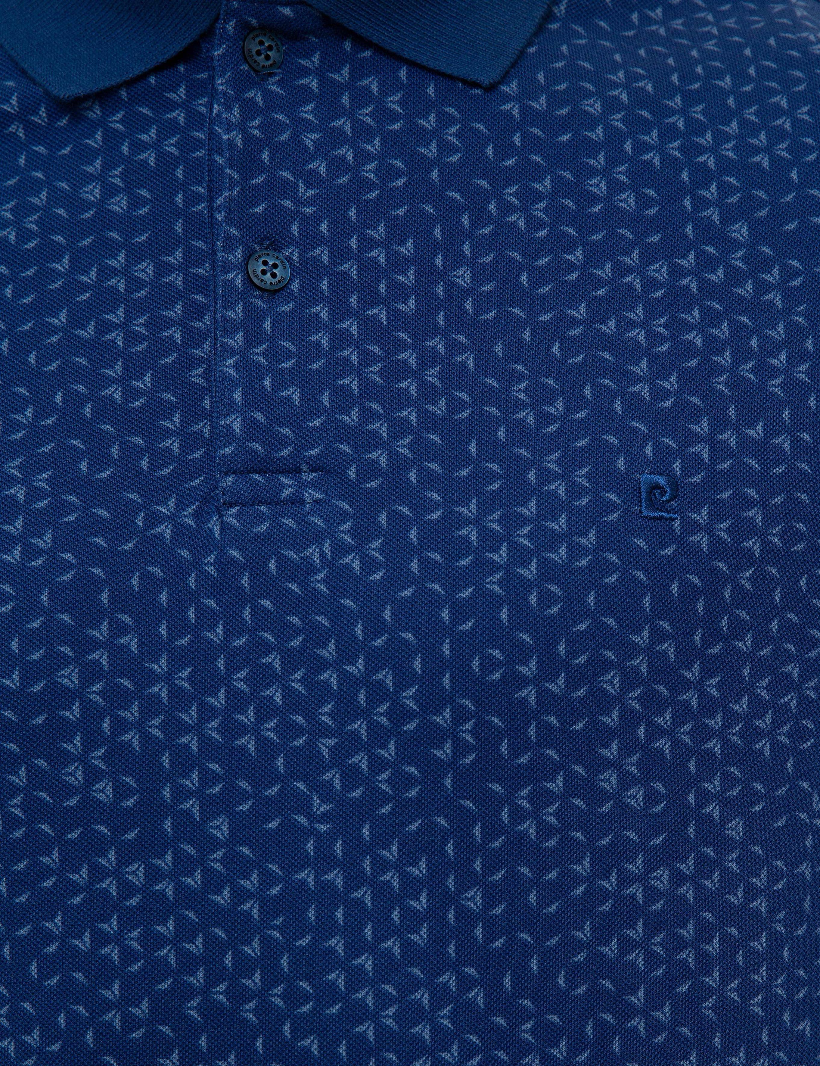 Lacivert Slim Fit Polo Yaka T-Shirt