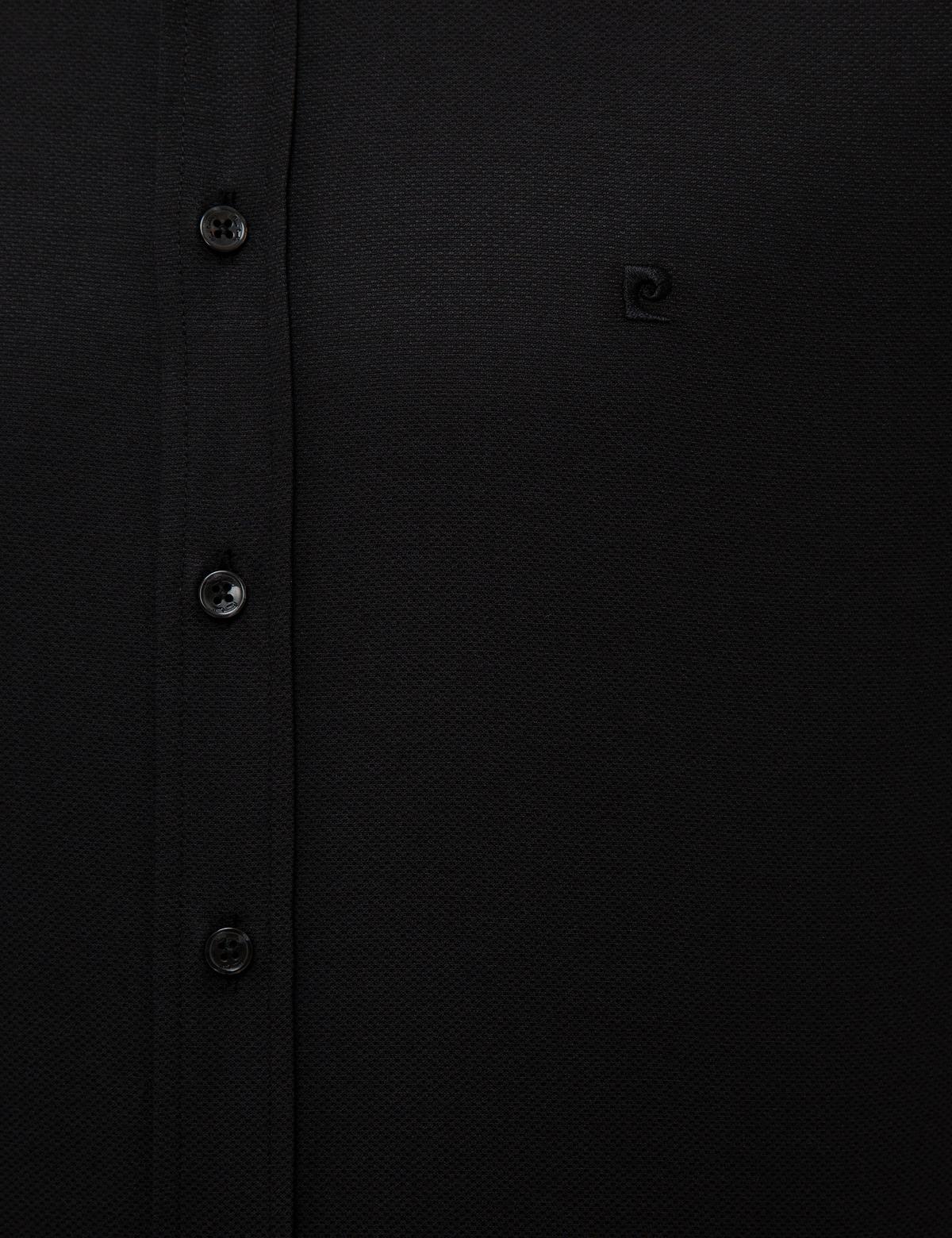 Siyah Slim Fit Oxford Gömlek - 50231259034