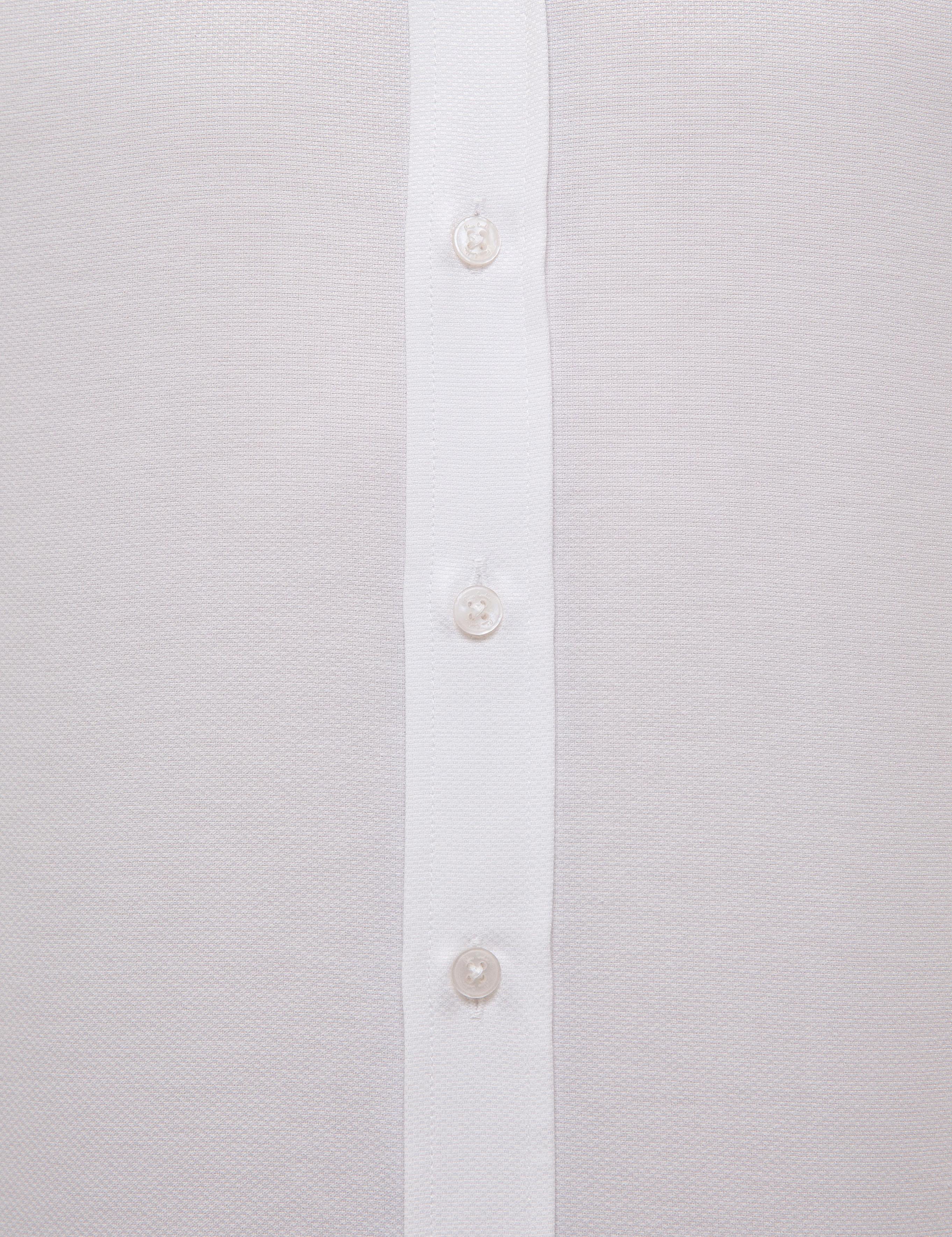 Beyaz Slim Fit Oxford Gömlek