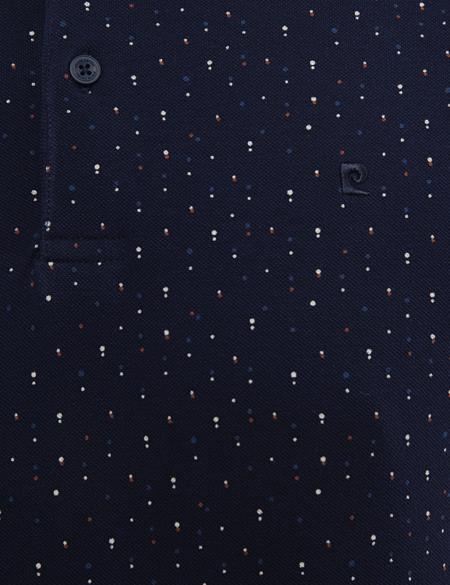 Lacivert Slim Fit Polo Yaka T-Shirt - 50226635015