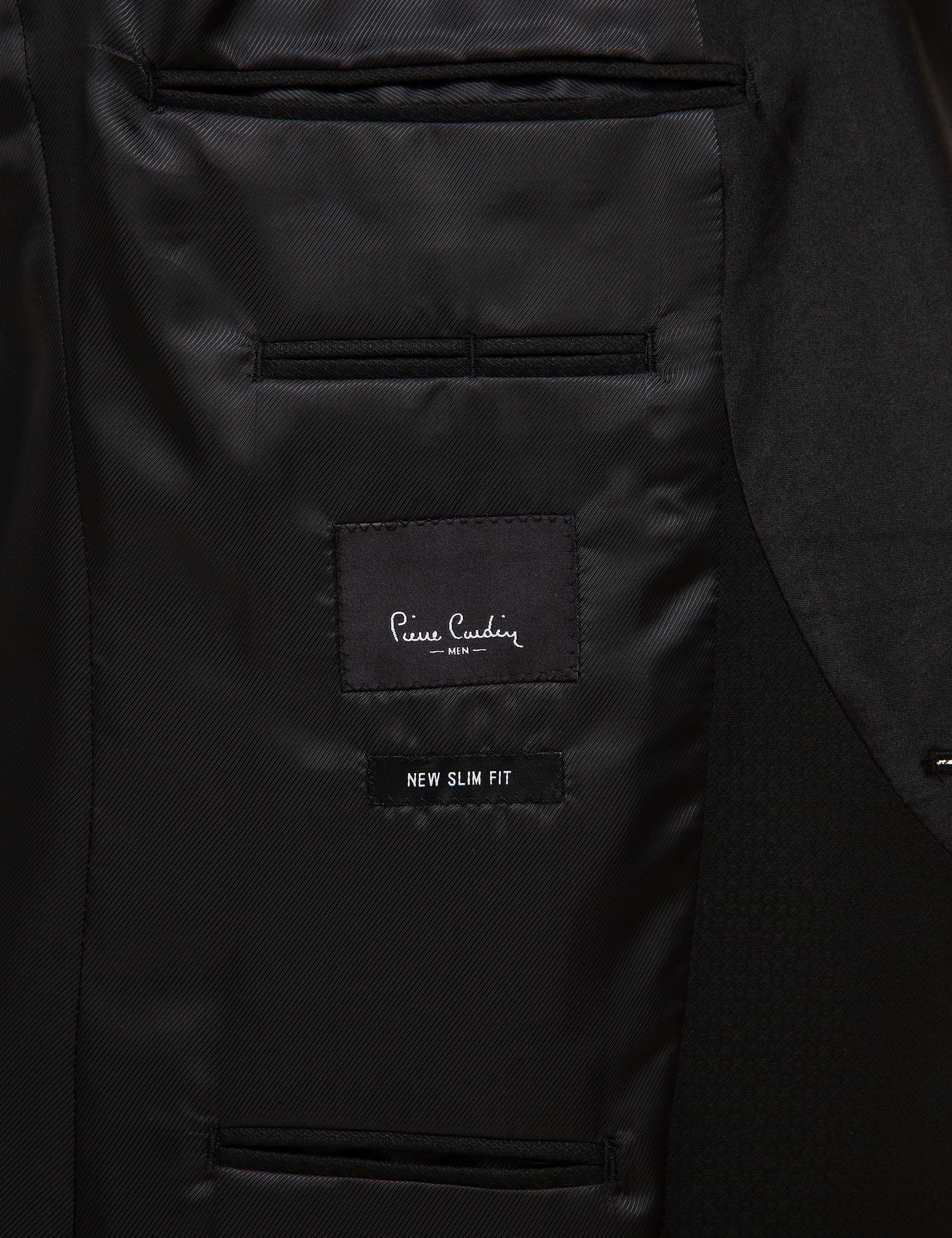 Siyah Ex.Slim Fit Smokin Damatlık