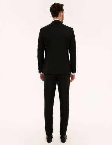 Siyah Ex.Slim Fit Smokin Damatlık
