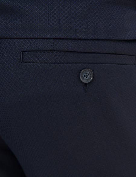 Lacivert Yelekli Damatlık Smokin - 50187284017