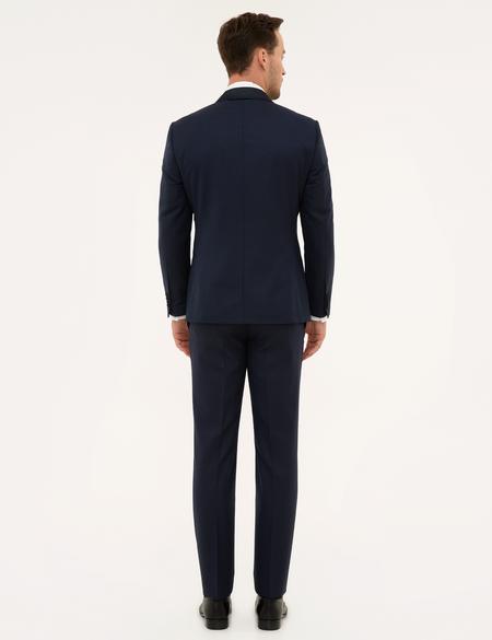 Lacivert Yelekli Damatlık Smokin - 50187284017