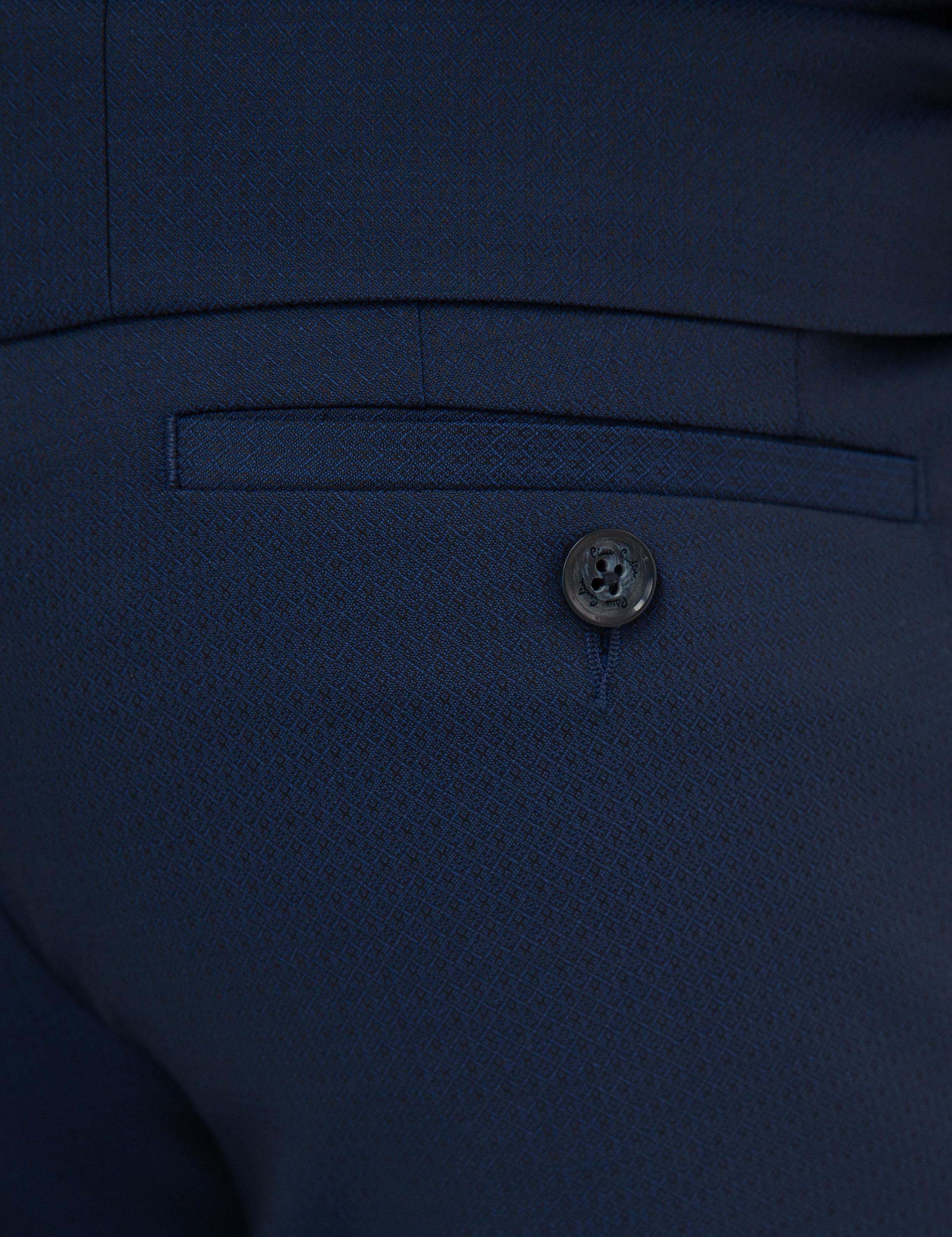 Lacivert Yelekli Damatlık Smokin