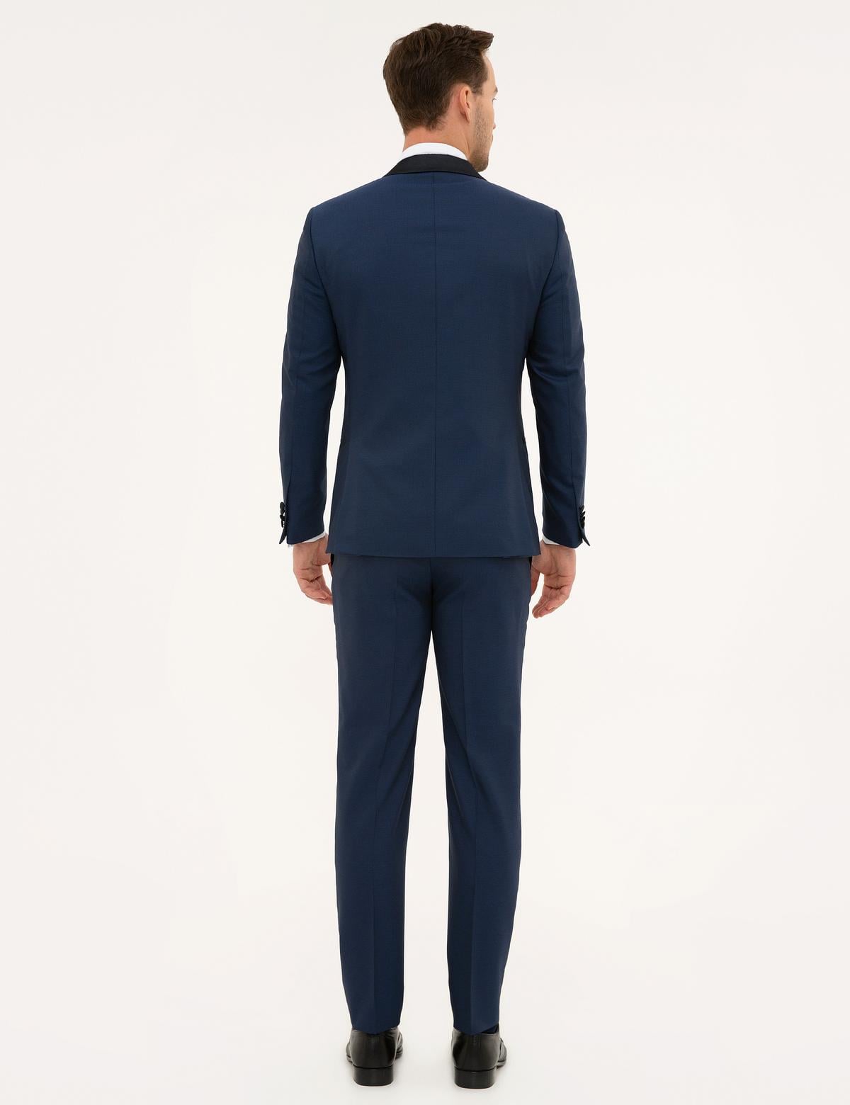 Lacivert Yelekli Damatlık Smokin - 50185630044