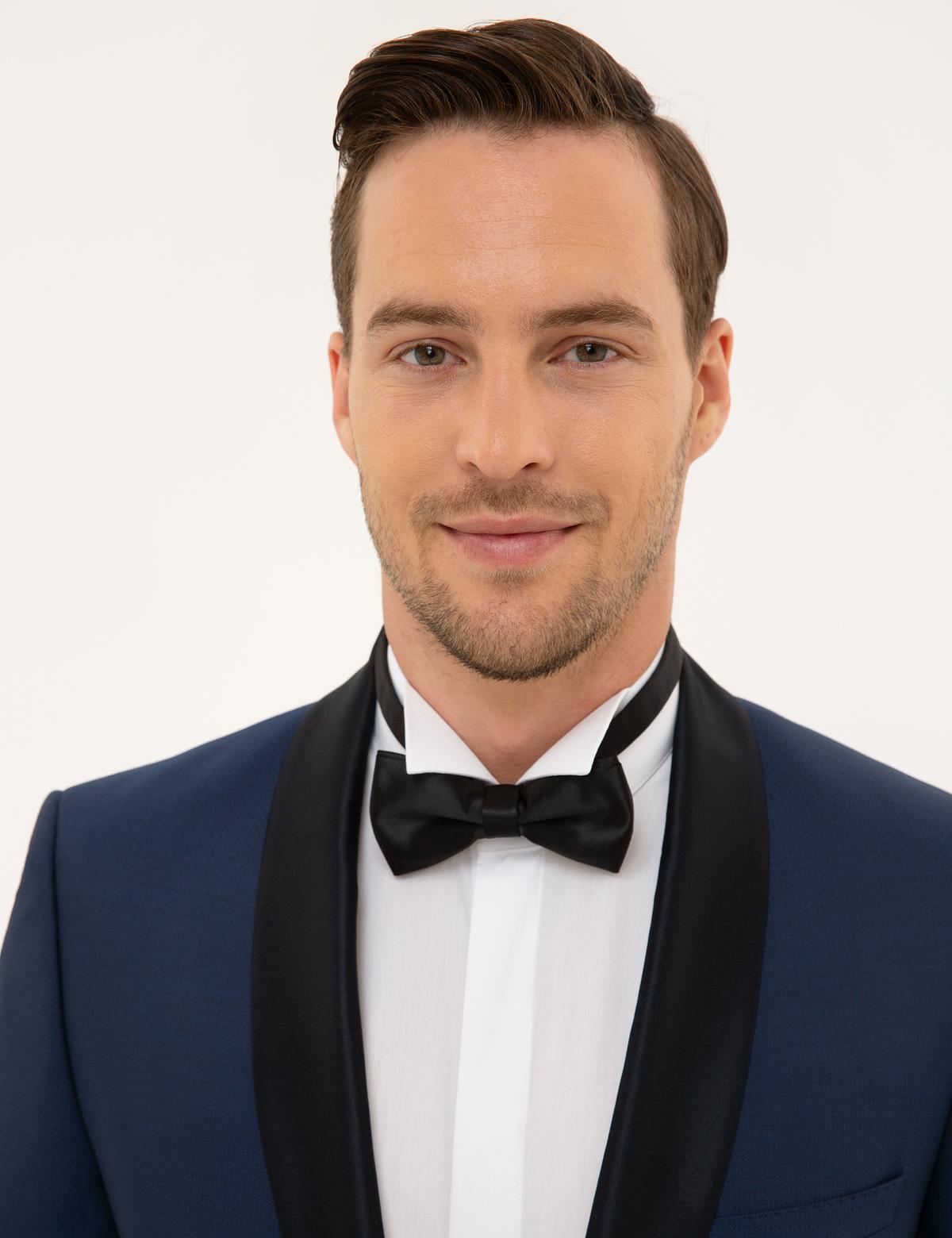 Lacivert Yelekli Damatlık Smokin - 50185630044