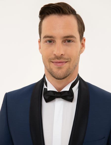 Lacivert Yelekli Damatlık Smokin - 50185630044