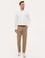 Camel Slim Fit Kanvas Pantolon
