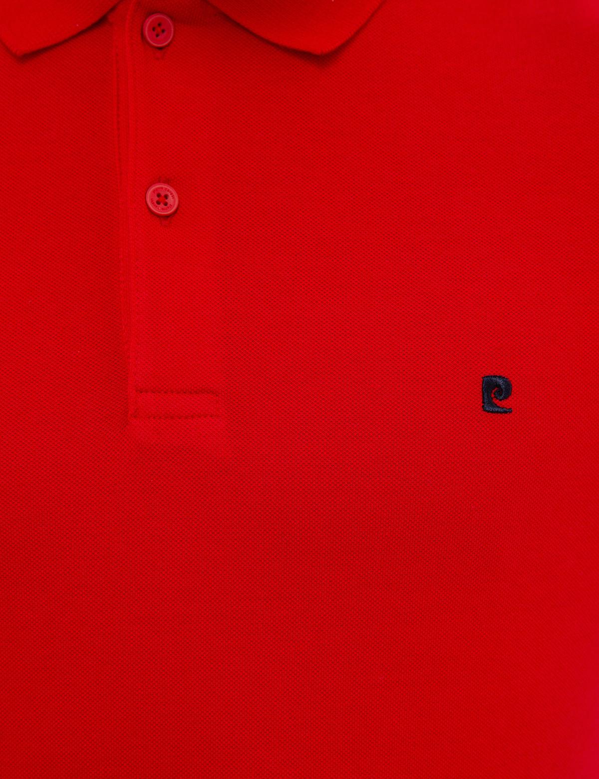 Koyu Kırmızı Slim Fit Basic Polo Yaka T-Shirt - 50225515173