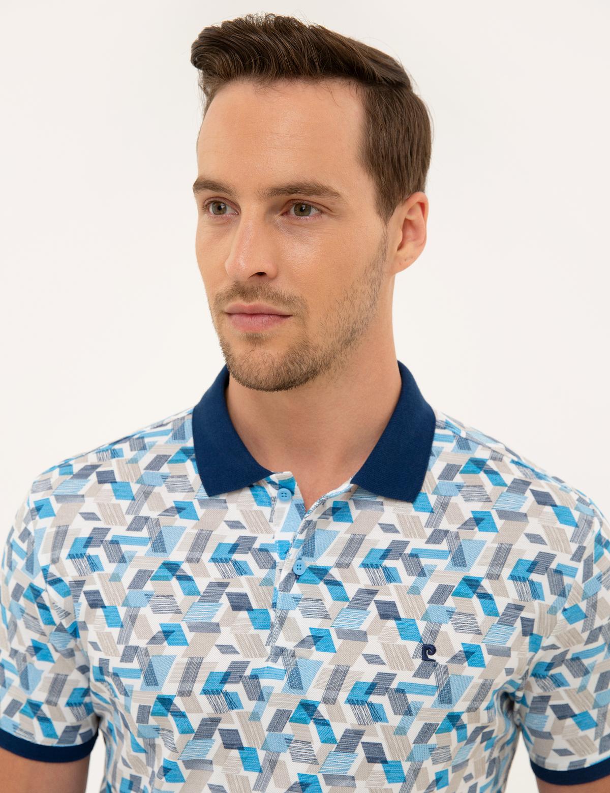 Lacivert Slim Fit Polo Yaka T-Shirt - 50226839001