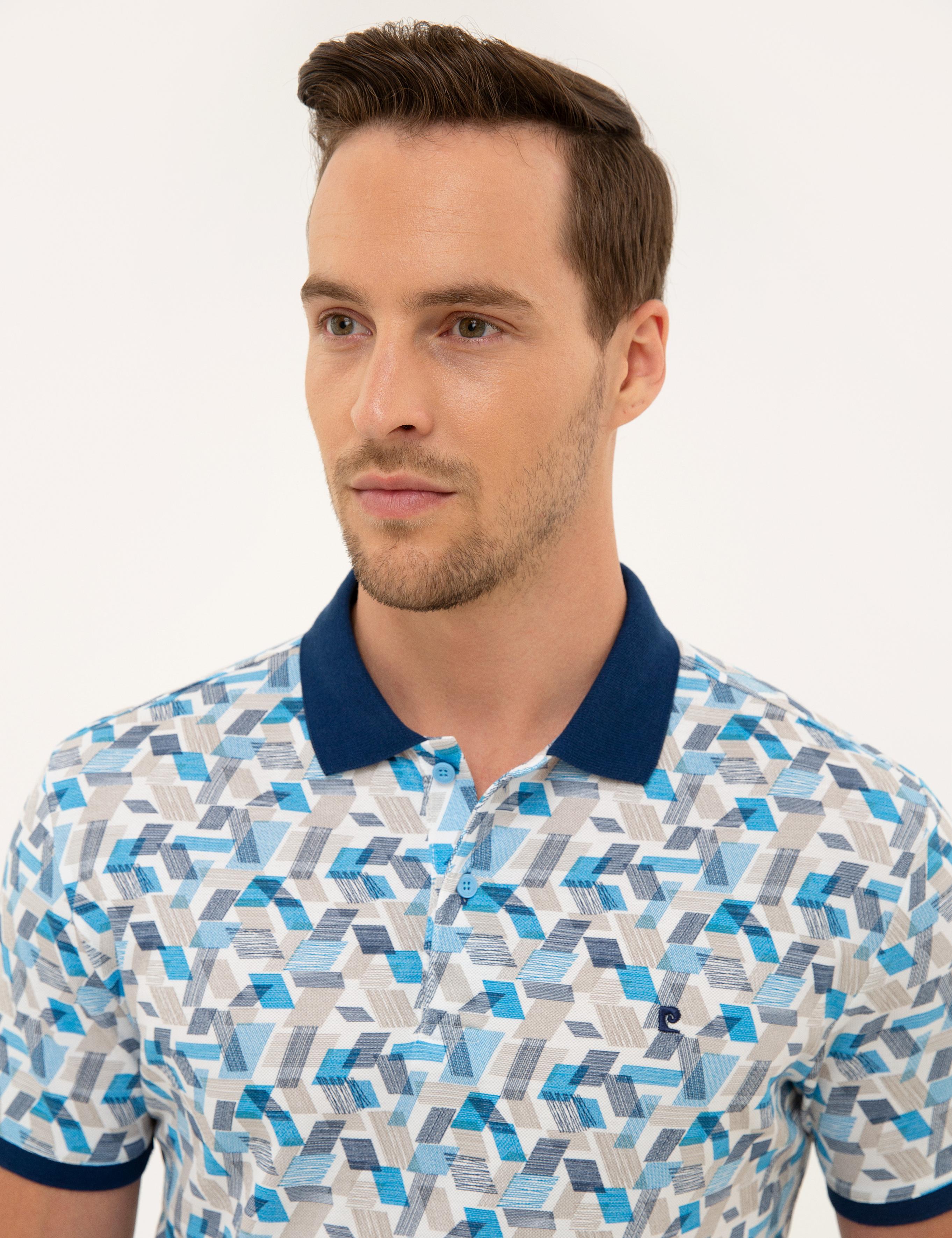 Lacivert Slim Fit Polo Yaka T-Shirt