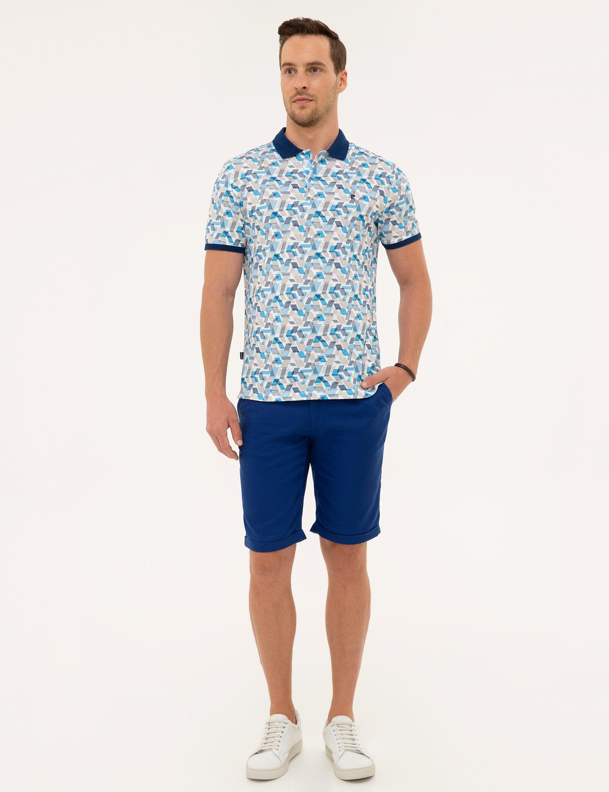 Lacivert Slim Fit Polo Yaka T-Shirt - 50226839001