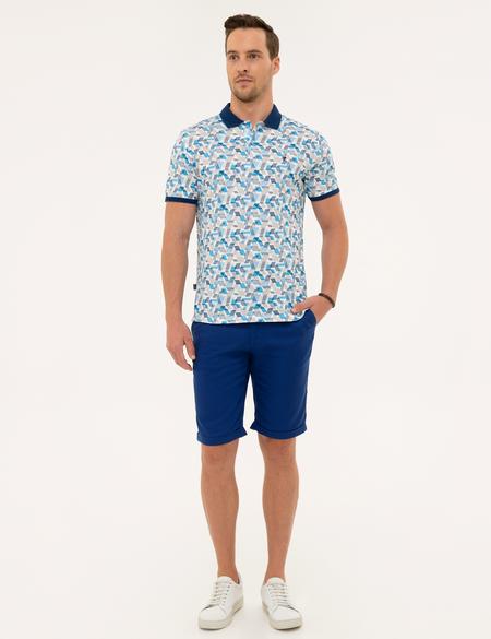 Lacivert Slim Fit Polo Yaka T-Shirt - 50226839001