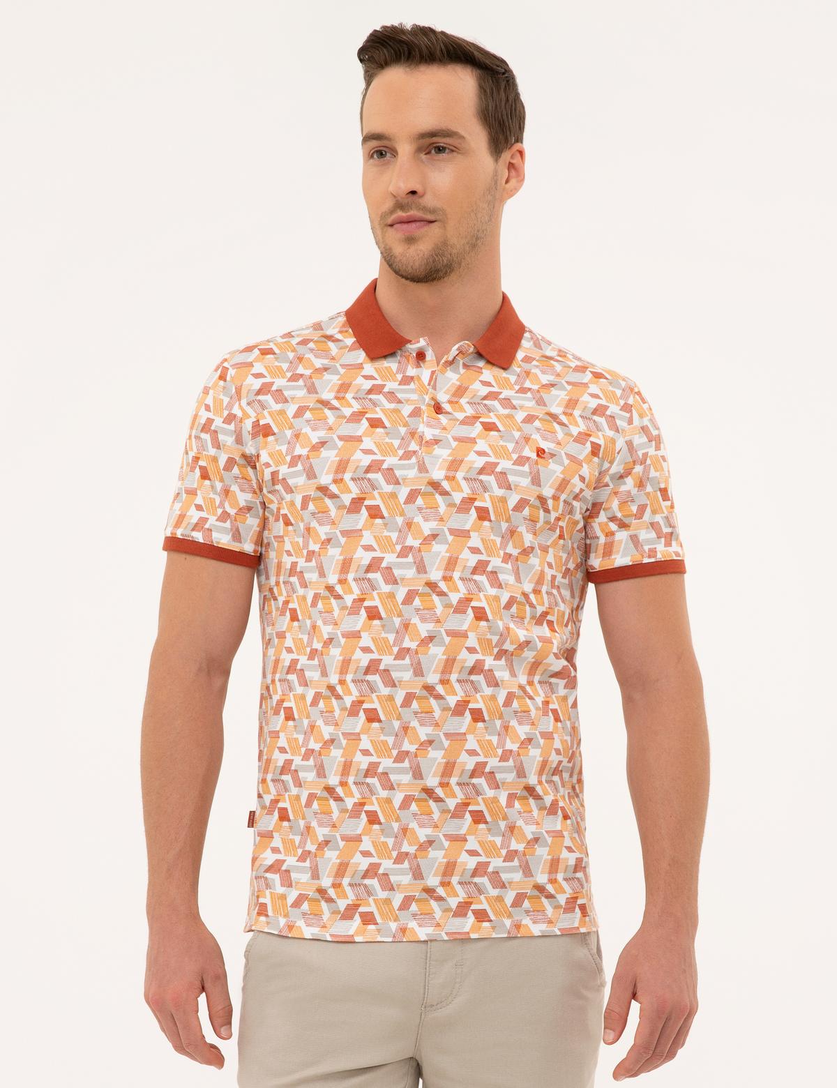 Kiremit Slim Fit Polo Yaka T-Shirt