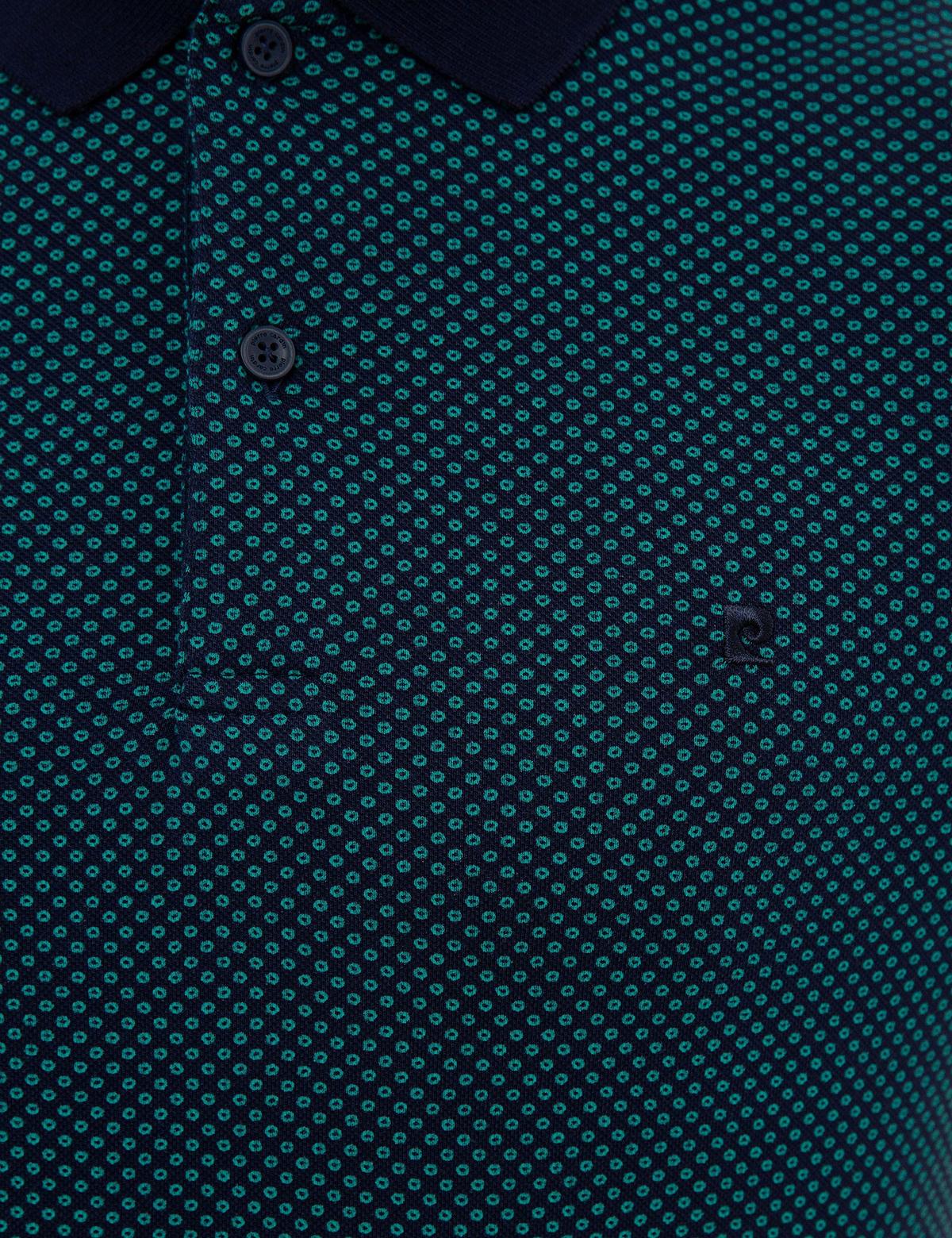 Lacivert Slim Fit Polo Yaka T-Shirt - 50226909014