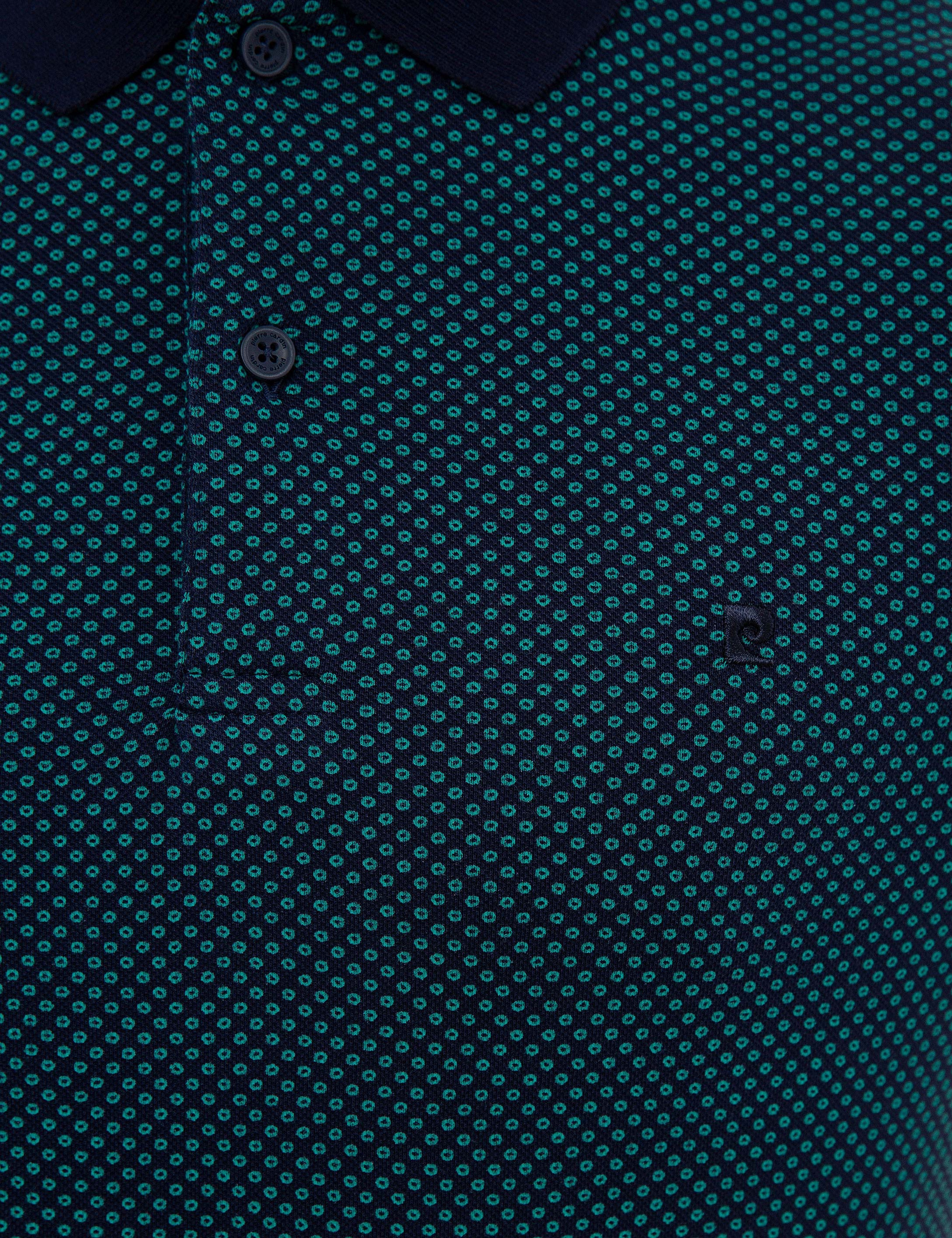 Lacivert Slim Fit Polo Yaka Tişört