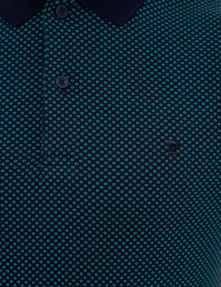 Lacivert Slim Fit Polo Yaka T-Shirt - 50226909014