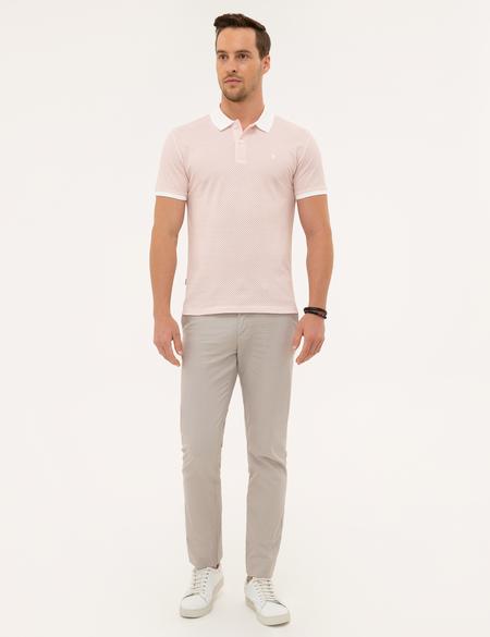 Turuncu Slim Fit Polo Yaka T-Shirt - 50226909005