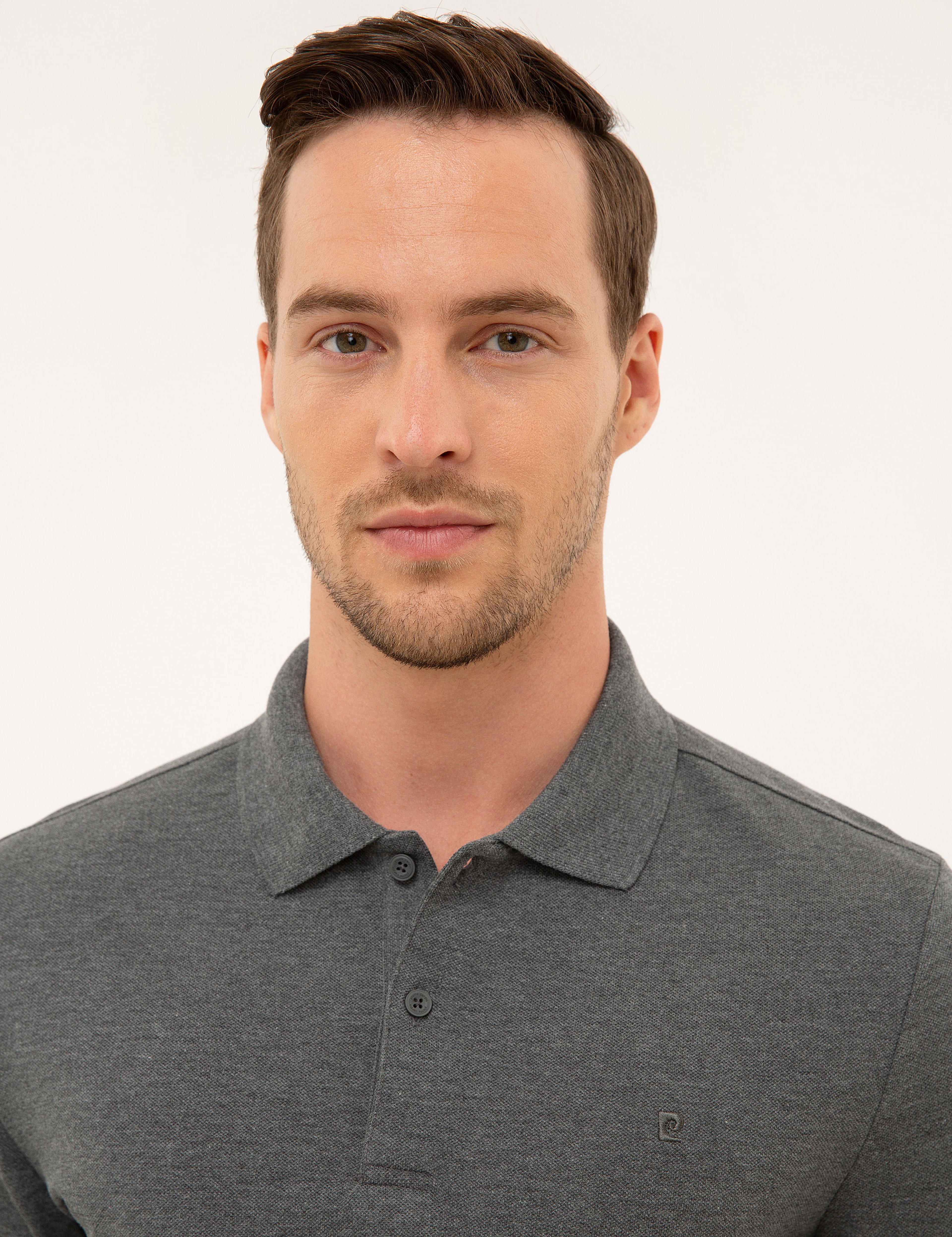 Antrasit Melanj Slim Fit Sweatshirt - Image 2