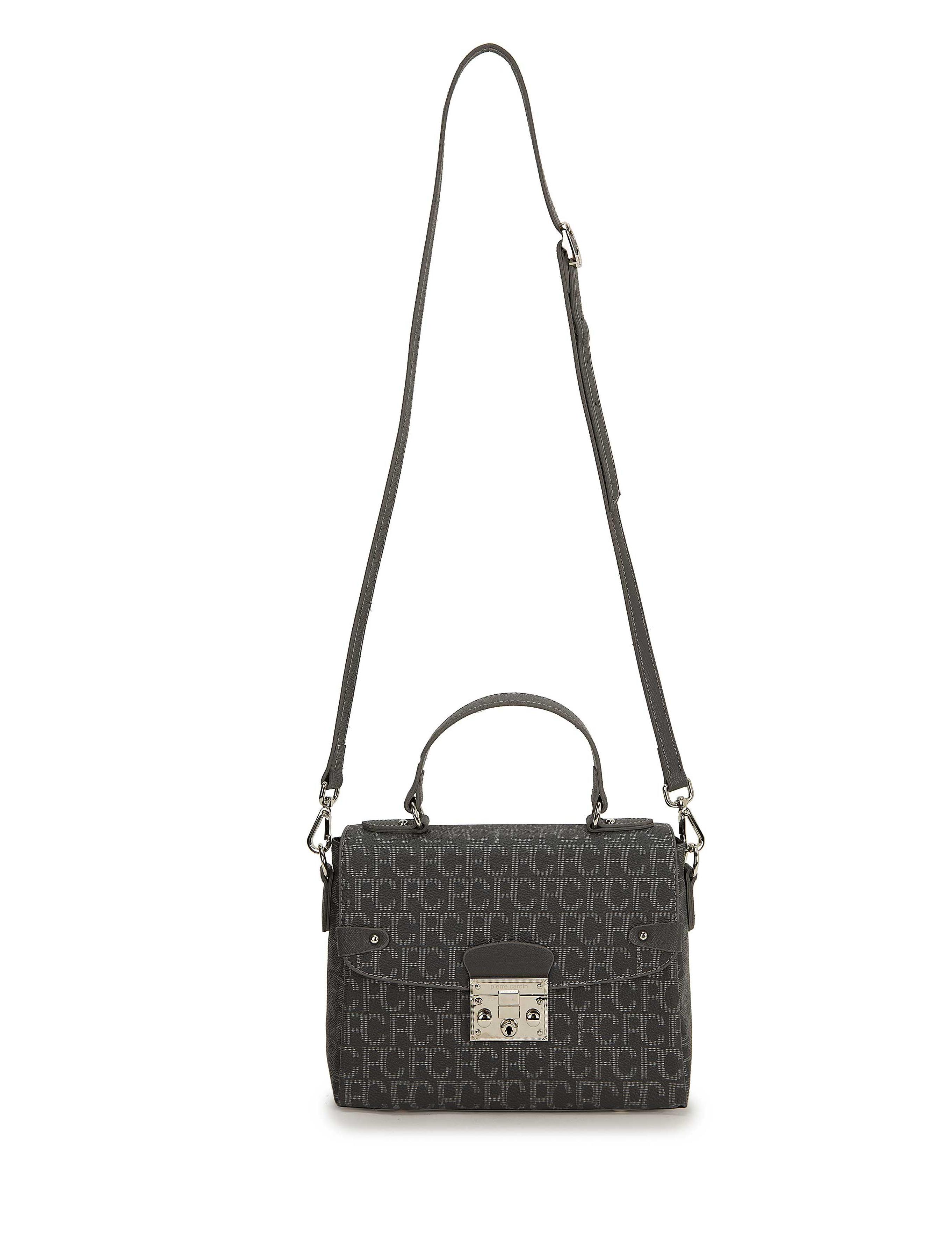 Gri Uzun Askılı Kol Çantası