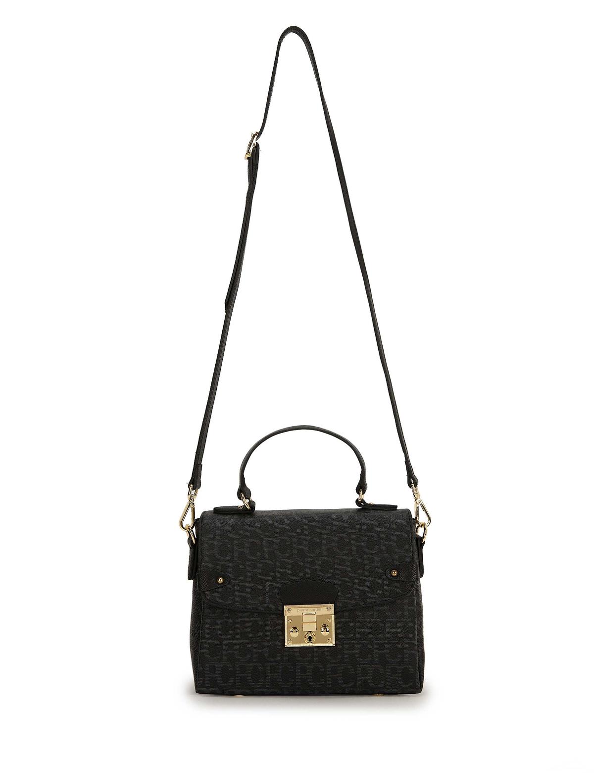 Siyah Uzun Askılı Kol Çantası - 50231145004