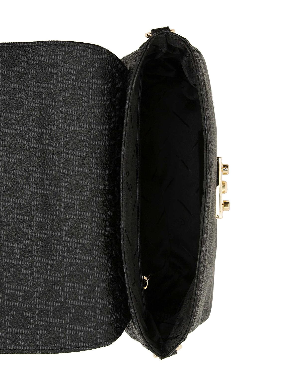 Siyah Uzun Askılı Kol Çantası - 50231145004