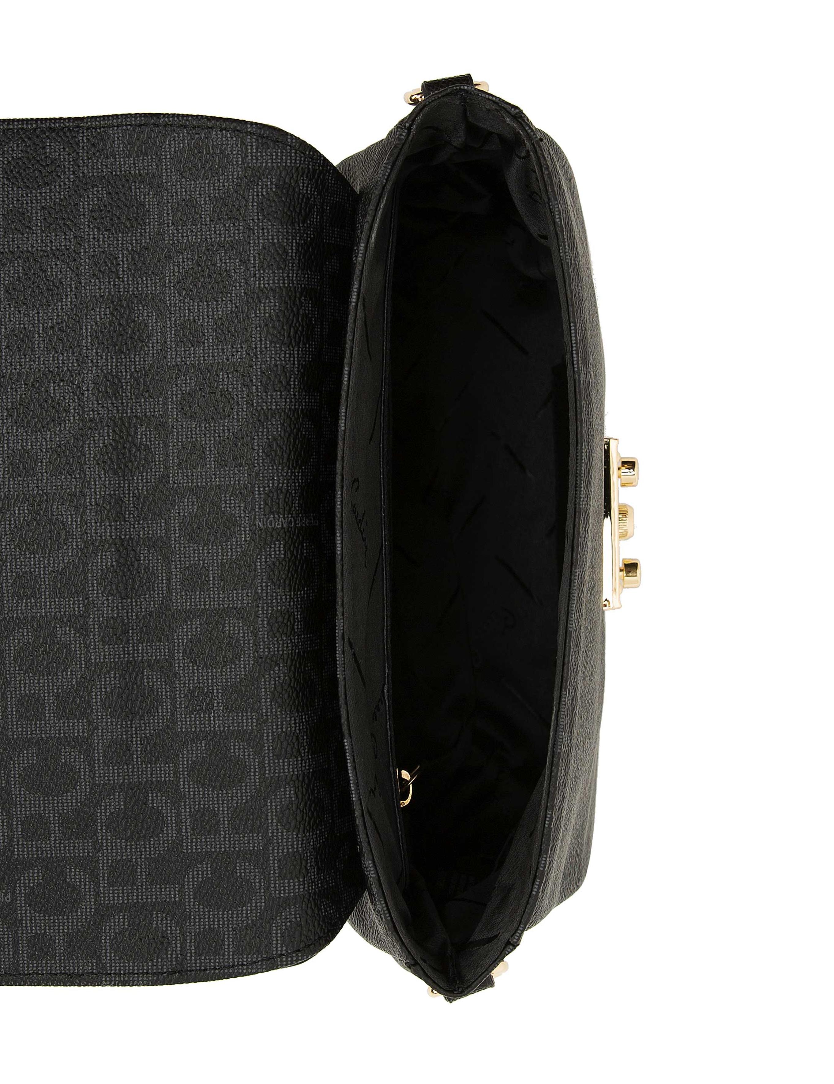 Siyah Uzun Askılı Kol Çantası