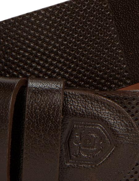 Kahverengi Denim Kemer - 50231565006