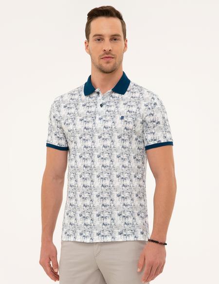 Lacivert Slim Fit Polo Yaka T-Shirt - 50226632010